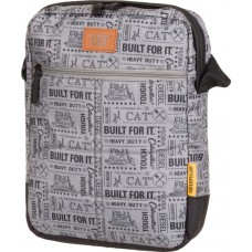 Сумка повсякденна з відділенням для планшета CAT Millennial BFI AOP сірий/трактори 83454;346