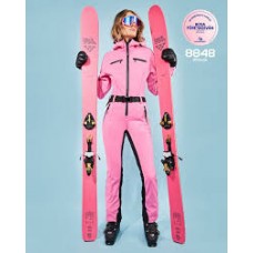 Жіночий лижний комбінезон SoftShell 8848 Altitude Cat Pink