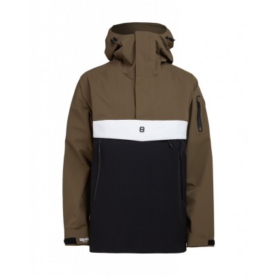 Чоловіча сноубордична куртка-анорак 20K 8848 Altitude Wally Black