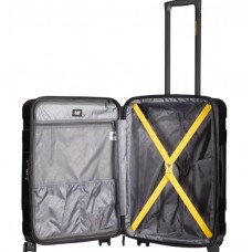 Валіза середня 65L М CAT Hardside Virgin Stealth 83797;01 чорна