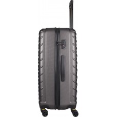 Валіза велика з розширенням CAT Industrial Plate 83686.01 чорна
