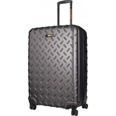 Валіза велика з розширенням CAT Industrial Plate 83686.01 чорна