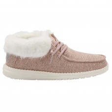 Жіночі мокасини HEY DUDE Britt Pink утеплені