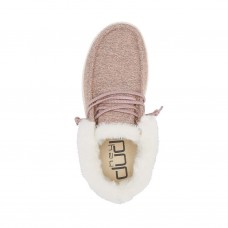 Жіночі мокасини HEY DUDE Britt Pink утеплені
