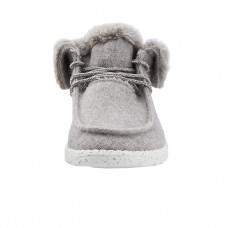 Жіночі мокасини HEY DUDE Britt Chocolate утеплені