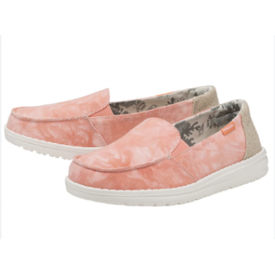 Жіночі сліпони HEY DUDE Lena Tie Dye Peach