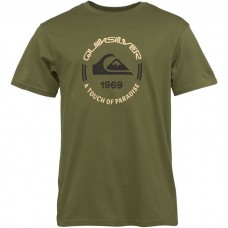 Чоловіча футболка Quiksilver CIRCLE LOGO Khaki