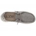 Жіночі мокасини HEY DUDE Wendy Linen Iron Grey
