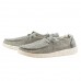 Жіночі мокасини HEY DUDE Wendy Linen Iron Grey Жіночі мокасини HEY DUDE Wendy Linen Iron Grey