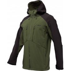 Чоловіча куртка софтшел HEAD Toros Khaki/Black