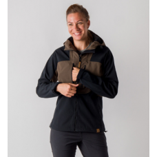 Жіноча куртка-софтшел Northfinder ZARA BU-4970AD 381blackbrown