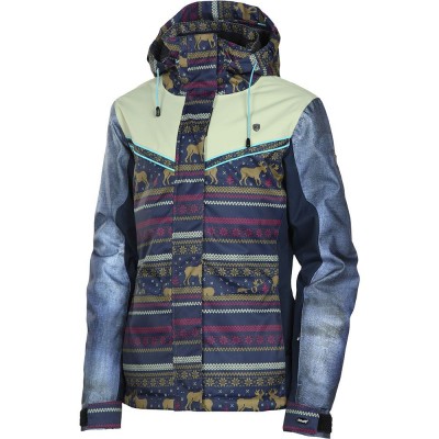 Жіноча лижна куртка 10K Rehall Curve Beet Red