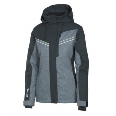 Жіноча лижна куртка 10K Rehall Curve Black Melange
