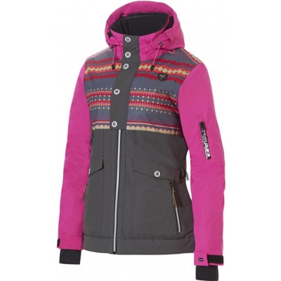 Жіноча лижна куртка 10K Rehall Bellah Dotstripes Magnet
