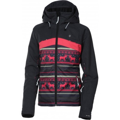 Жіноча лижна куртка 10K Rehall Spear Raindeer Graphite Coral