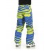 Чоловічі сноубордичні штани 10K REHALL Edge Lime Blue