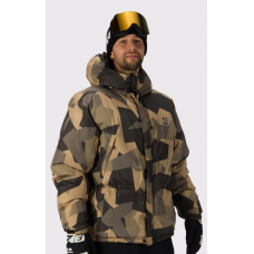 Чоловіча сноубордична куртка 20K Rehall Dolmit Camo Stone