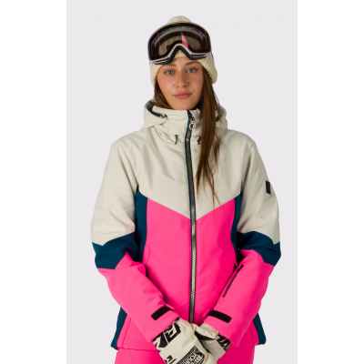 Жіноча лижна куртка 15K Rehall Ayda Neon Pink