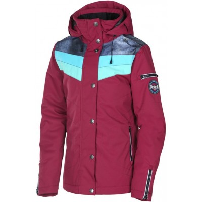 Дитяча лижна куртка 10К REHALL Fray-Jr Beet red