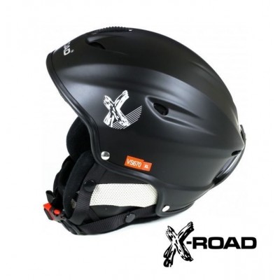 Шолом гірськолижний X-ROAD Black