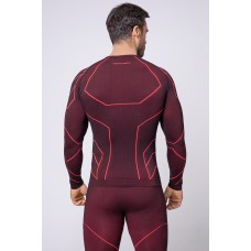 Термореглан чоловічий SPAIO Rapid Blk/Red