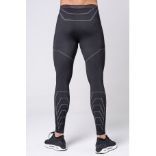 Термолегінси чоловічі SPAIO Rapid Blk/Grey