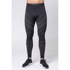 Термолегінси чоловічі SPAIO Rapid Blk/Grey