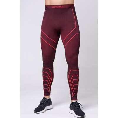 Термолегінси чоловічі SPAIO Rapid Blk/Red