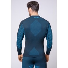 Термореглан чоловічий SPAIO Breeze Blk/Blue