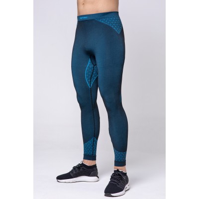 Термолегінси чоловічі SPAIO Breeze Blk/Blue