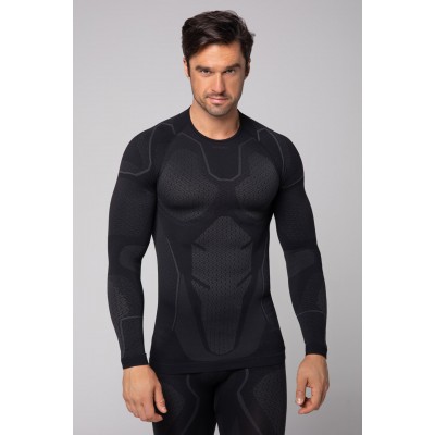 Термореглан чоловічий SPAIO Adrenaline Blk/Grey