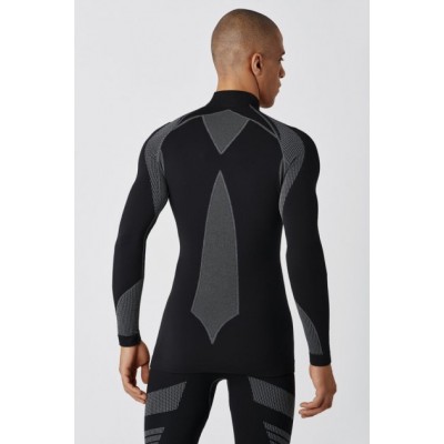 Термореглан чоловічий SPAIO Thermo Blk/Grey