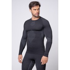 Термореглан чоловічий SPAIO Breeze Blk/Grey