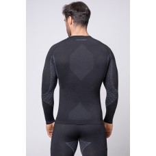 Термореглан чоловічий SPAIO Breeze Blk/Grey