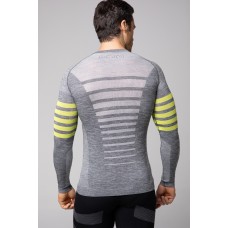 Термореглан чоловічий SPAIO Run New Grey