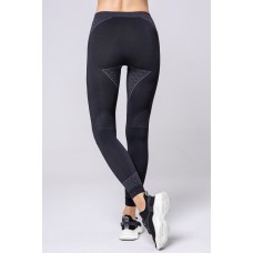 Термолеггінси жіночі SPAIO Breeze Blk/Grey