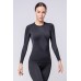 Термореглан жіночій SPAIO Breeze Blk/Grey