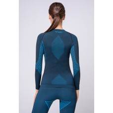Термореглан жіночій SPAIO Breeze Blk/Blue