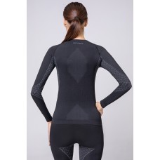Термореглан жіночій SPAIO Breeze Blk/Grey