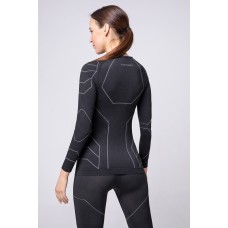 Термореглан жіночій SPAIO Rapid Blk/Grey