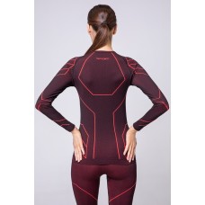Термореглан жіночій SPAIO Rapid Blk/Red