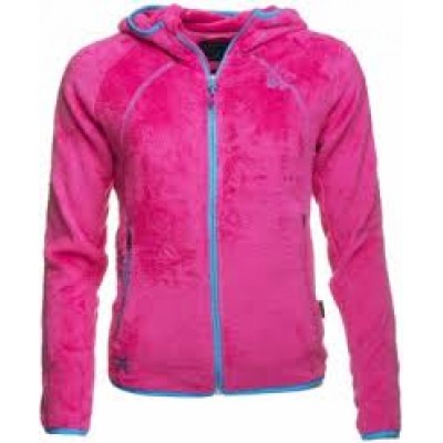 Дитячий флісовий реглан Envy Fiska Pink