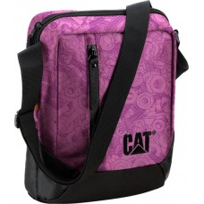 Сумка повсякденна з відділом для планшета CAT The Project Тех. малюнок ліловий 81105;70